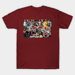 aston villa football club legends prints posters squad jack grealish collage T-Shirt